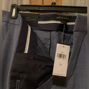 NWT Banana Republic Logan Dress Pants Size 12 Long